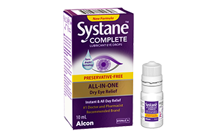 Systane Complete Preservative Free Lubricant Eye Drops